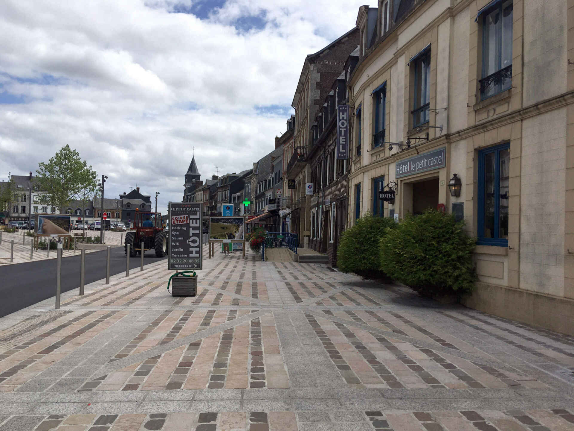 Aménager l'espace public : l'exemple du centre-bourg de Beuzeville